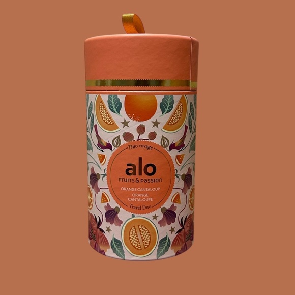 Alo Fruits & Passion Orange Cantaloupe Travel Duo - Picture 1 of 3